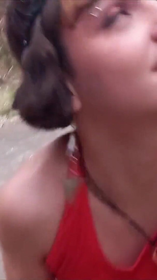 Thumbnail of Peeing and Sucking in a Outdoor Square