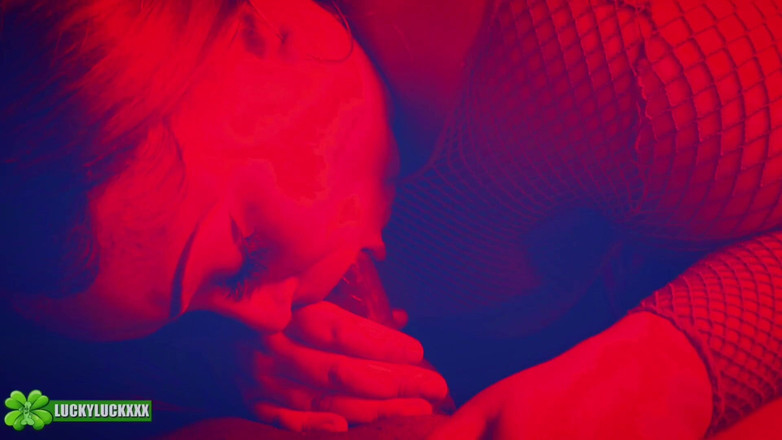 Lucky Luck XXX: Glückliches mädchen sophia rose - rotlicht spezieller erstaunlicher pOV-blowjob