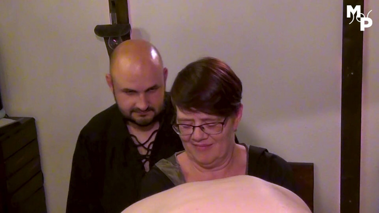 Schwester Sandra: Mistress Sandra and Marcus Pollack fisting their bi-slave