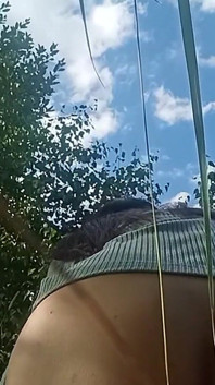 公園でお尻がシコられた