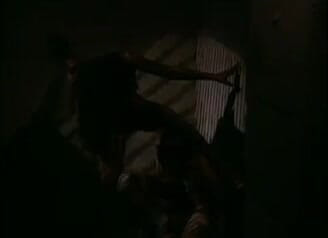Outdoor pervs: Blanke jongen wordt als gevangene gehouden om zwart poesje te...