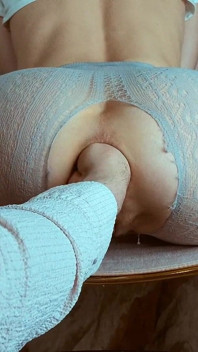 Hardcore Anal Fisting and Prolapse with a Soda Can Inside the Butt