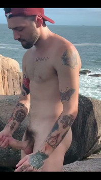 Hard Dick at the Nude Beach