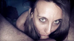 Naughty Adeline: Další pov kouření s orálním creampie