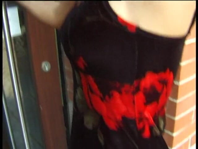 Lucky Cooch: Blonde babe shows amazing natural tits