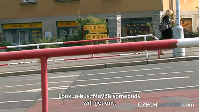 Czech Jacker: Czech Jacker 25: Heavenly Tits - the Goddess in Blue