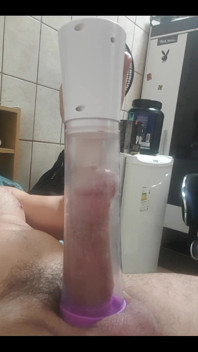 I'm Using This Pump and It's a Delight to Feel My Penis Getting Bigger and Bigger!