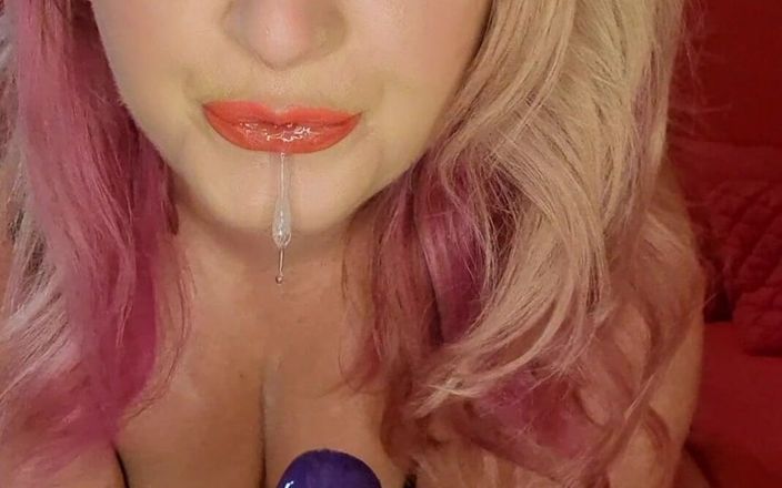 Ivy Boudoir: Sucking and Gagging on Dildo Before Fucking Pussy JOI