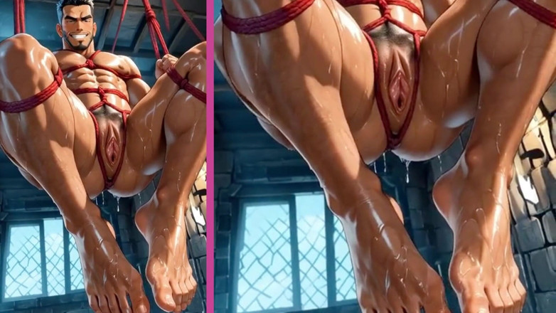 Trans-Men FTM Hentai: Clouse-up Quente Ftm Anime Hentai Yaoi Animation.