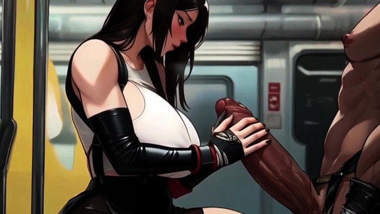 Spicy Toons: Tifa Mengambil Kereta Api 2