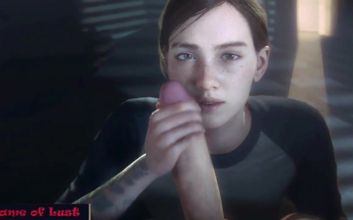 Game of Lust 3D: Gol nastolatka Ellie Blowjob i Twarzy POV