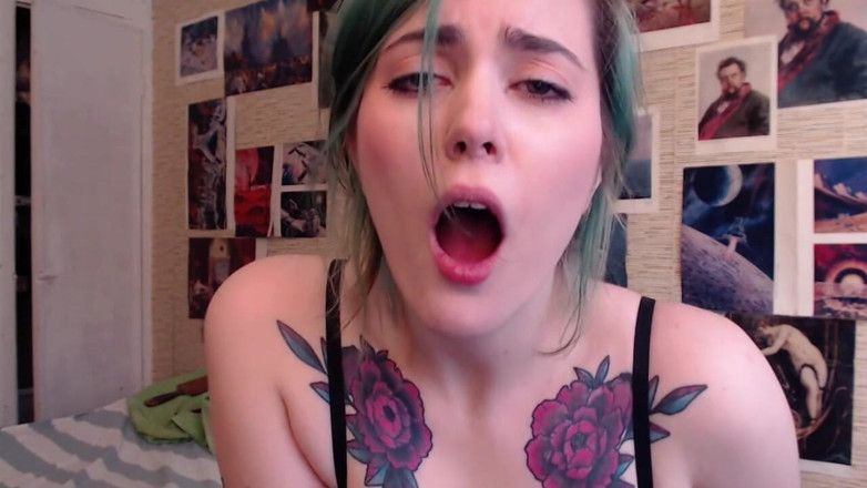 Stacy Moon: Acabando una y otra vez debido al vibrotoy dentro de...