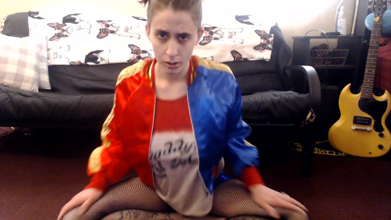 Abby Anna: Sexy prdění Harley Quinn