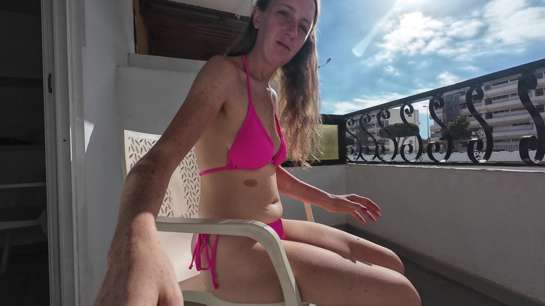 SkinnyWithAHugeDick: Naughty Touches, Hard Fuck and a Creampie Pussy