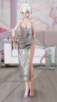 Iu-lila Dress Striptease Busty
