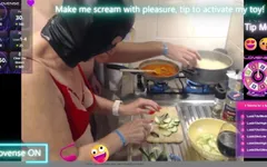 Naked Salad Secrets: Unleashing Passion with Every Slice of Inserted Cucumber - 336