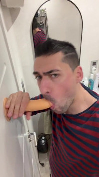 Sexy Stepdaddy Riding Dildo