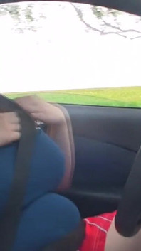 Řízení Auta Nahoře Bez