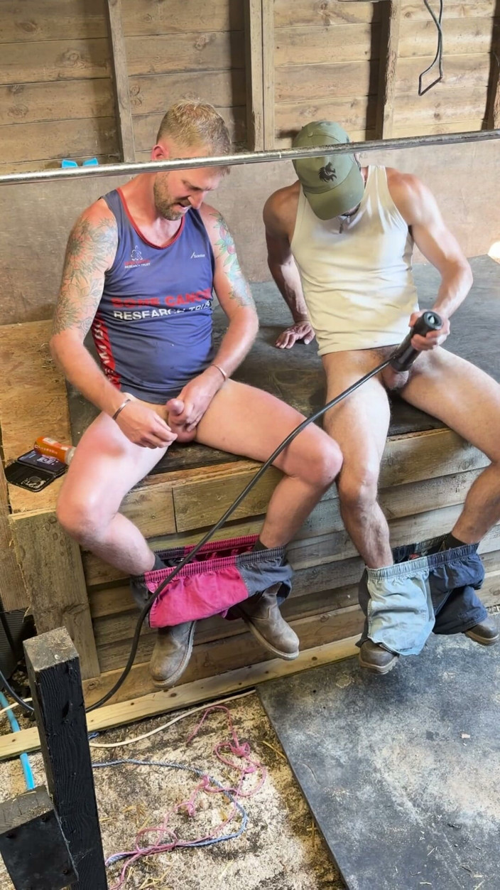 Farmer Sam: Farmer Gets Fucked by His Coworker