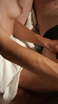 Mistress Edging Slave Slapping Balls but Orgasm Denied
