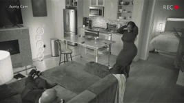 Caught Stepauntie Fuckin on the Security Cameras