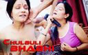 Cine Flix Media: Desi Chulbuli bihari Bhabhi Überrascht, devar riesigen schwanz zu sehen