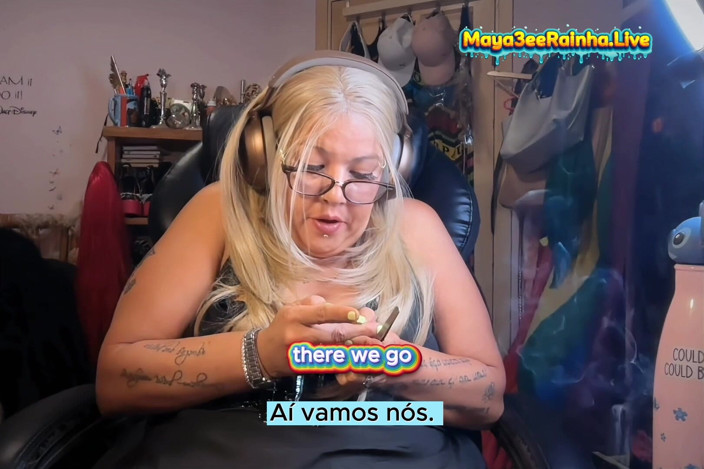 Goddess Maya3ee Rainha: Good Night Goddess - Chain Smoking and Unwinding