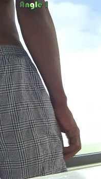 Ogromny dildo rozdziawający mojego dupka w słońcu