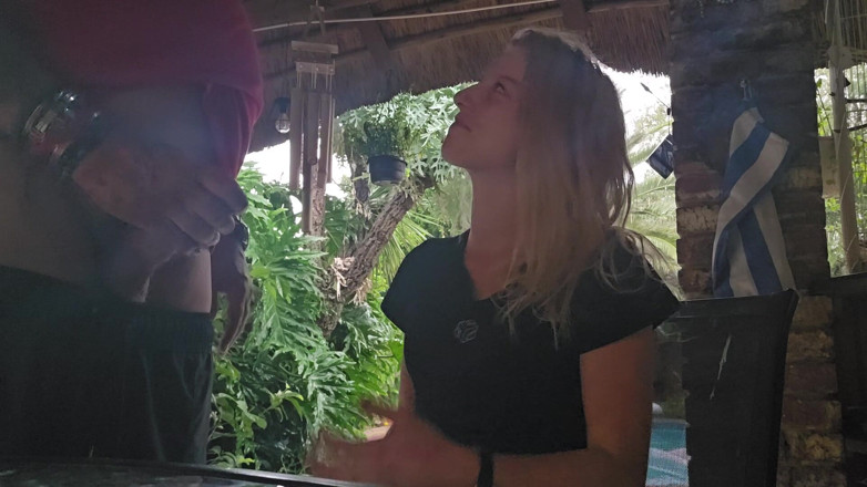 Sparowdox: 18 Year Old Sucking Cock Outdoor at Holiday Resort