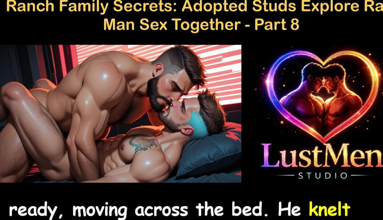 LustMen: Anglické audio gay sexuální příběh - Ranch Family Secrets: adoptovaní hřebci...