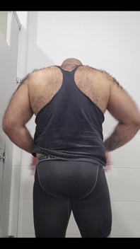 Post Workout Stretching and Showing off