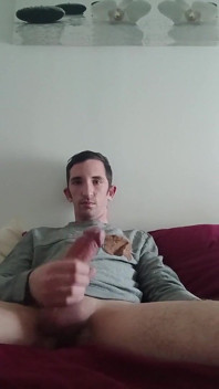 Handjob in Bed
