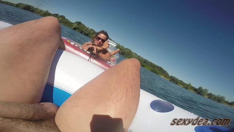 King of datass: Baise en plein air en POV