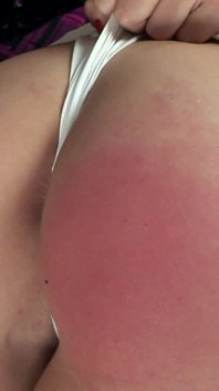 Lesbian Spanking