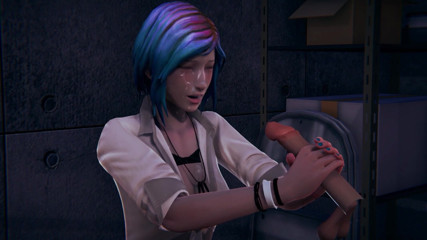 Waifu club 3D: Chloe masturba tu polla después del entrenamiento