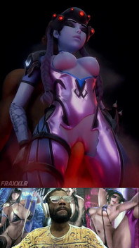 Bald Pussy Widowmaker Gets a Nice Standing Fuck