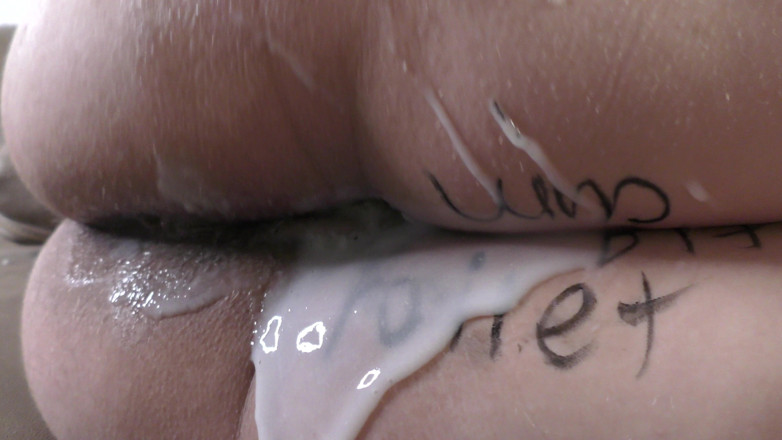 Milky Mari: A massive monstrous creampie leaking from cheating wife pregnant pussy -...