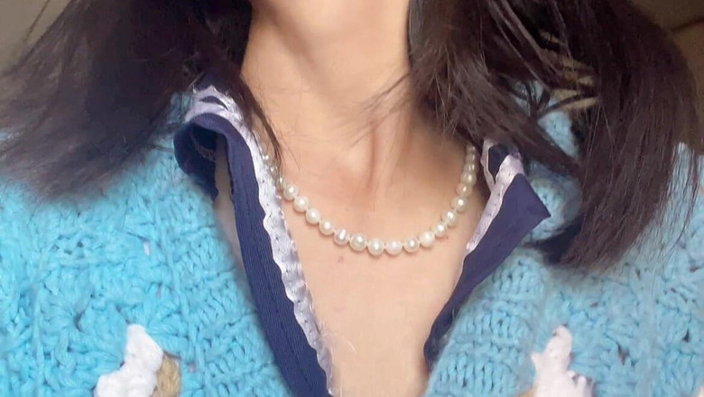 sweethanajapanese: Pepek kencing oleh awek kolej Hana Chan dia melakukan kerja...