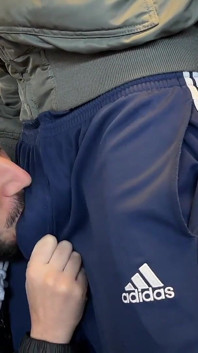 Young Arab Cocksucker Takes Massive White Dick in Parking Lot - 1