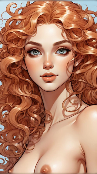 LustRender: Lustrender komický styl Nahá Elf Girl Slideshow - Sexy Ai Fantasy...