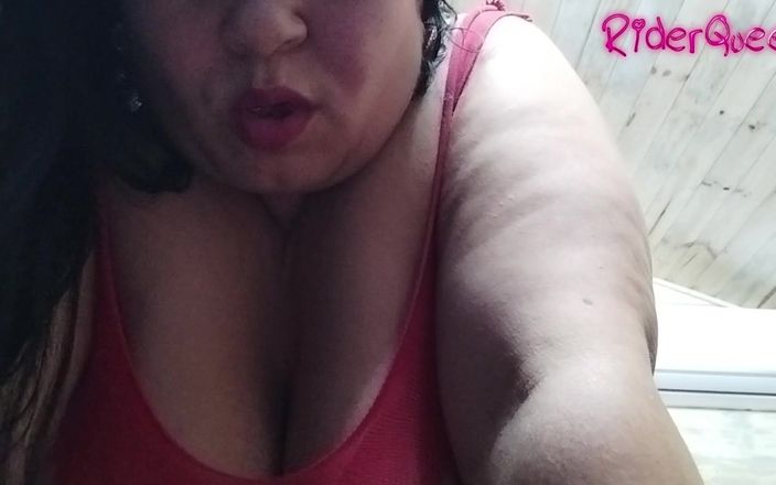 Mommy's fantasies: Body Worship - POV Mature BBW, in Red Mesh Seducing You