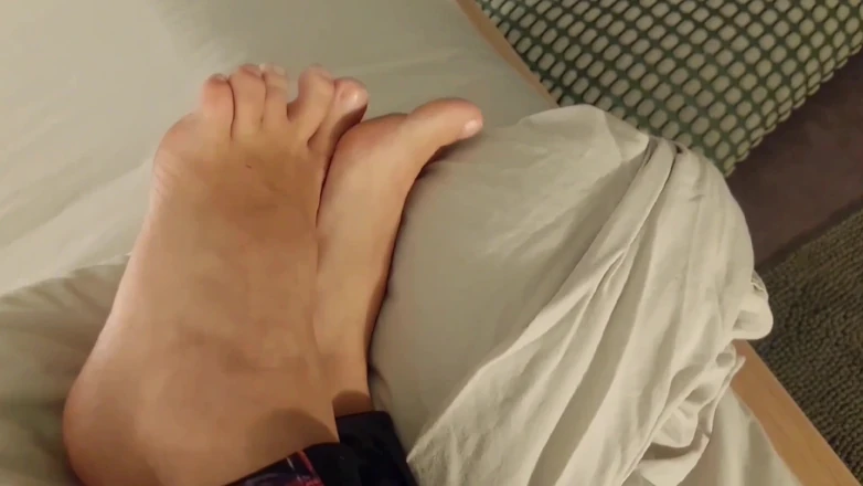 Selena701: Amateur Blonde Mature Wife Enjoys Footjob and Body Worship