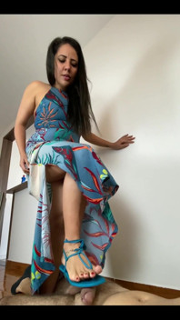 Cock Crush 7 - Dea kiffa in sexy sandali blu schutz 7