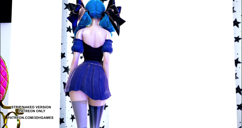 3D-Hentai Games: Bestie - Excuseme Gwen sexy kpop dance league of legends