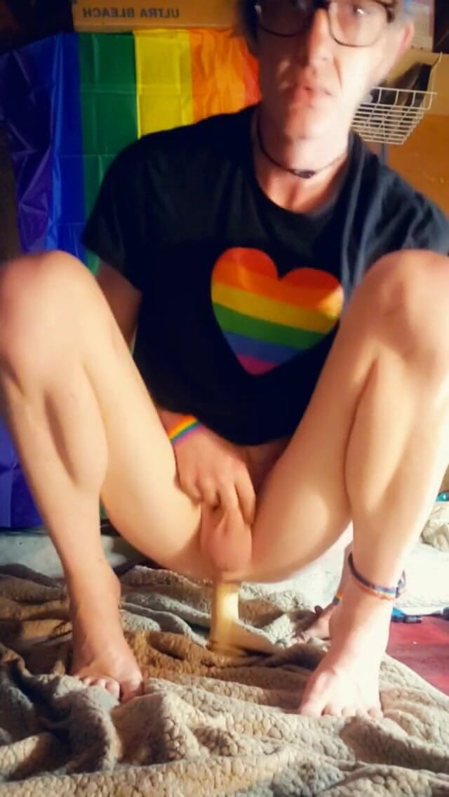 Clay Lindsey: Hüpfen auf meinem dildo