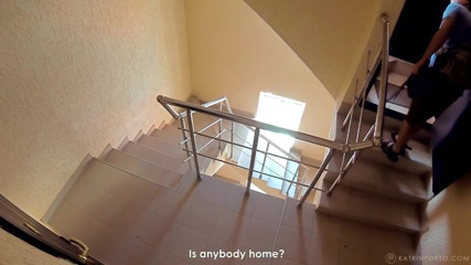 Katrin Porto: BBW stepmom punished a neighbor