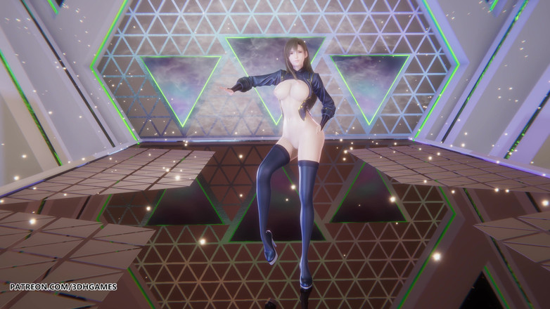 3D-Hentai Games: Chung ha - алгоритм Тіфа Локхарт, сексуальний стриптиз, фінальний фентезі хентай без цензури