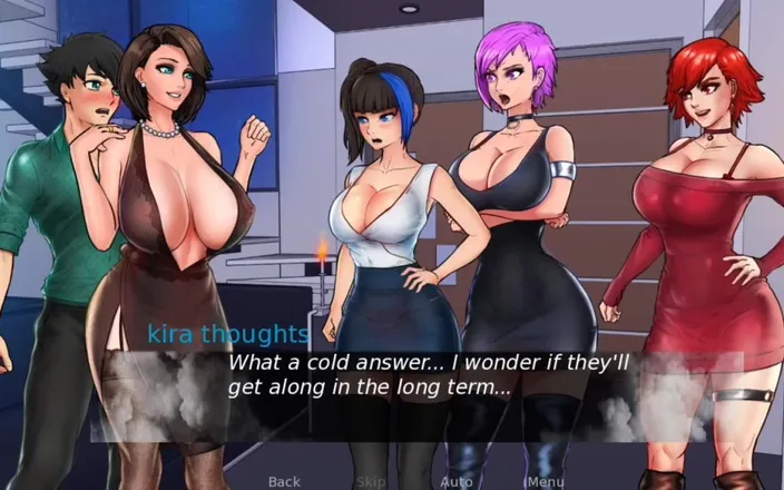 HotSummer117: Confined with Goddesses Cap 4 - Party and a MILF's Tits