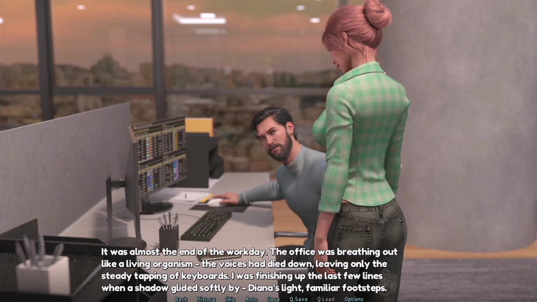 Kitty Gamer: 4 arasındaki bağ işe giderken bana sakso çektirdiğine inanamıyor... Bella Mia'nın...