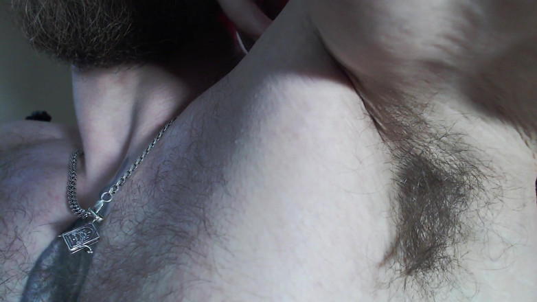 Hunky time: Worshipping and Licking Hairy Armpits